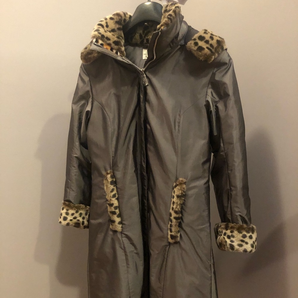 KRIZIA faux fur winter jacket